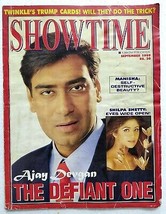 ST Sep 1999 Ajay Devgan Shilpa Shetty Tabu Manisha Koirala Twinkle Khann... - £22.01 GBP