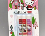 Softlips Limited Edition Hello Kitty Holiday Christmas Natural Lip Balm ... - $9.41