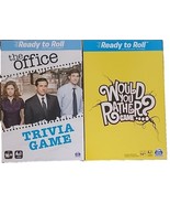 2-Spin Master Games ~ WOULD YOU RATHER? ~ THE OFFICE Trivia ~ Fast Paced... - $34.98 CAD