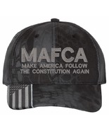 Trump Hat Make America Follow the Constitution Again MAFCA Typhoon Gray hat - $26.72