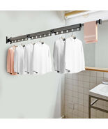 SOGA 2X 127.5cm Wall-Mounted Clothing Dry Rack Retractable Space-Saving ... - $139.90