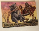 Skeleton Warriors Trading Card #79 Dagger Vs Stalker - $1.97