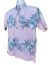 Reyn Spooner Men&#39;s M Hawaiian reverse Pullover Shirt Vintage topless Gol... - £23.79 GBP