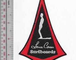 Vintage Surfing Lance Carson Surfboards Malibu California Surfing Patch - £7.84 GBP
