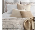 Ralph Lauren Mariella Paisley 3P Full Queen Comforter Shams Set Grey Taupe - £223.19 GBP
