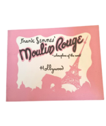 1960 Souvenir Photo Folder Frank Senne&#39;s Moulin Rouge Hollywood Callifornia - £15.76 GBP