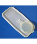 Vintage Tupperware Cereal Keeper #470 Lid Only  Sheer with flip Lid #471 - $8.23 CAD