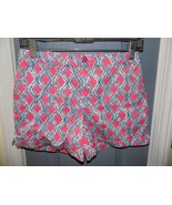 Crown And Ivy Pink Design Shorts Size 16 Girl&#39;s EUC - £15.44 GBP