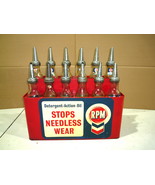 12-Bottle Antique RPM Motor Oil Rack -RARE- 1930&#39;s - €2.922,27 EUR
