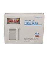 18 Gauge 1-1/2 Inch Finish Nails Brads 2000 Count Wham Fits Most Nailer ... - $15.06 CAD