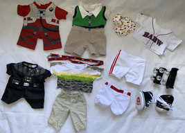 Build A Bear Plush Boy Clothes Shoes and Accessories lot #10 - £31.13 GBP