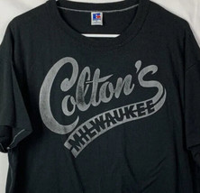 Vintage Milwaukee T Shirt Colton’s Single Stitch Russell Athletic USA XL 80s 90s - £19.57 GBP
