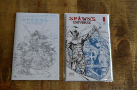 Spawn&#39;s Universe #1 Lot of 2 Capullo 1:50 / McFarlane Variant Covers Image NM - £39.97 GBP