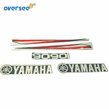 Oversee Outboard Yamaha 90hp Decals Sticker Kit For Top Cowling Marine v... - £27.24 GBP