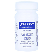 Pure Encapsulations Ginkgo Plus Capsules 60 pcs - £52.30 GBP