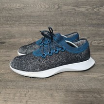 Allbirds Navy Blue Mizzles Wool Dasher Runner Sneakers Men&#39;s Size 12 - £14.93 GBP