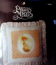 Precious Moments Needlepoint Pillow SERENITY Stitchery Kit 1984 Kit 8409... - $17.63