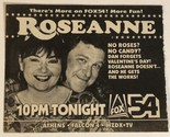 Roseanne Tv Guide Print Ad Roseanne Barr John Goodman TPA10 - $5.93