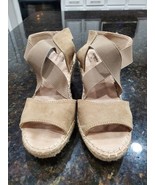 Sonoma Beige Women Suede Leather Flip -Flops Open Toe Casual Sandals Siz... - $34.19 CAD