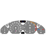 BMW e46 Instrument Cluster face 240km/h Gray  /M Logo - $122.73 CAD