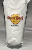 Hard Rock Cafe New York 20 oz Pint Glass Beer Glass - $11.75