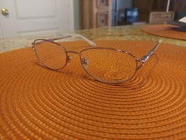 Laura Ashley Cora Peony Pink Women Glasses Eyeglasses Frames used 53-17-130 - $37.62