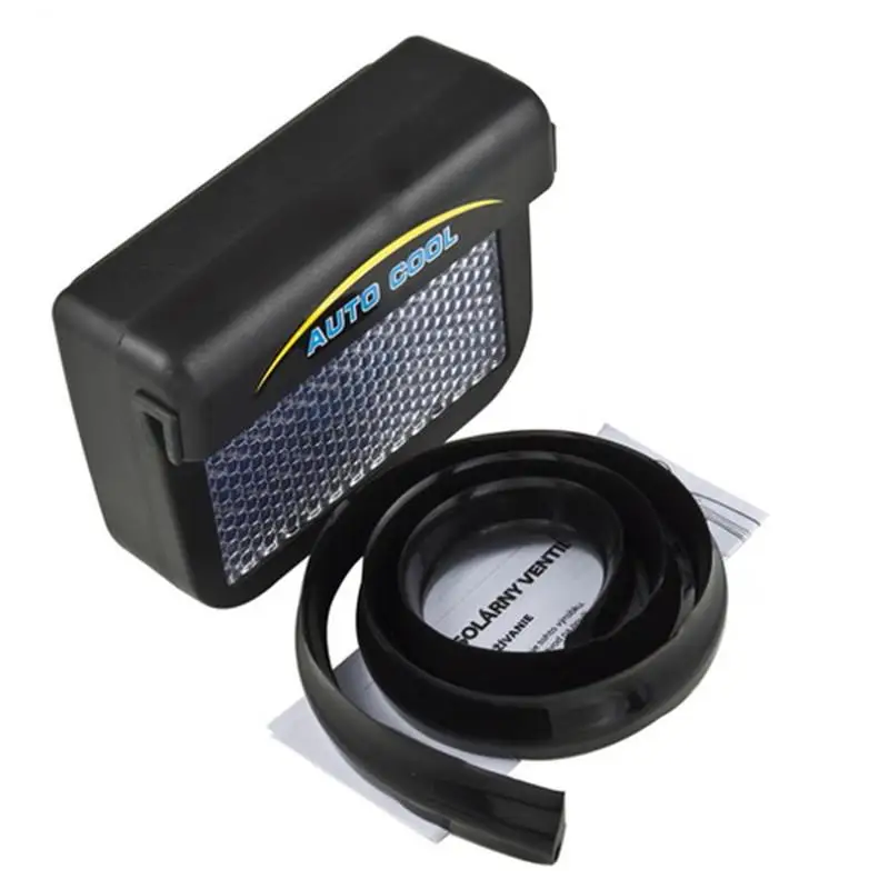 Solar Car Cooler Ventilation Fan Mini Solar Powered Automobile Window Air Vent - £17.85 GBP