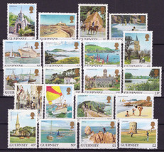 ZAYIX Guernsey 283-302 MNH Landmarks Ships Castles Tourism 101623SM81M - $15.90