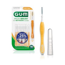 GUM Proxabrush Go-Betweens Interdental Brushes, Ultra Tight, Plaque Removal, 10  - $17.99