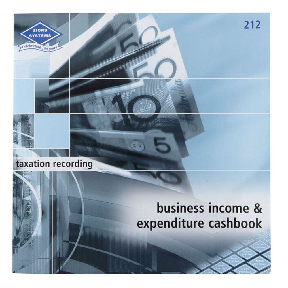Zions Business Income &amp; Expenditure Book - $31.95