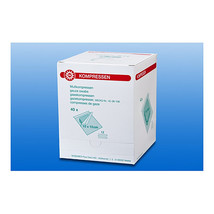 GAUZE COMPRESSES 10x10 cm sterile 12-ply 40x2 pieces - $95.00