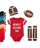 Atlanta  Falcons Newest Fan Onesie Set - $22.00+