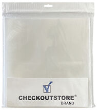 CheckOutStore Clear Plastic CPP for 7&quot; Vinyl 45 RPM Record Album Covers ... - $256.58 MXN+