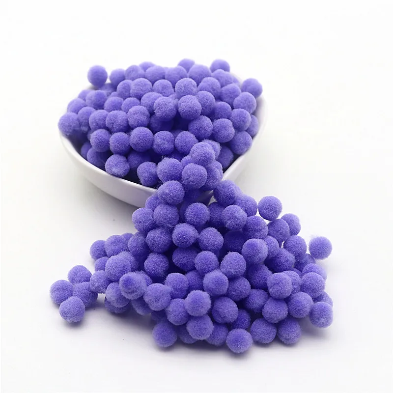 15g Fluffy Soft Pompom 8 Mm 10 15 20 25 30 Plush DIY Home -30mm 15g 11 - $2.69 CAD