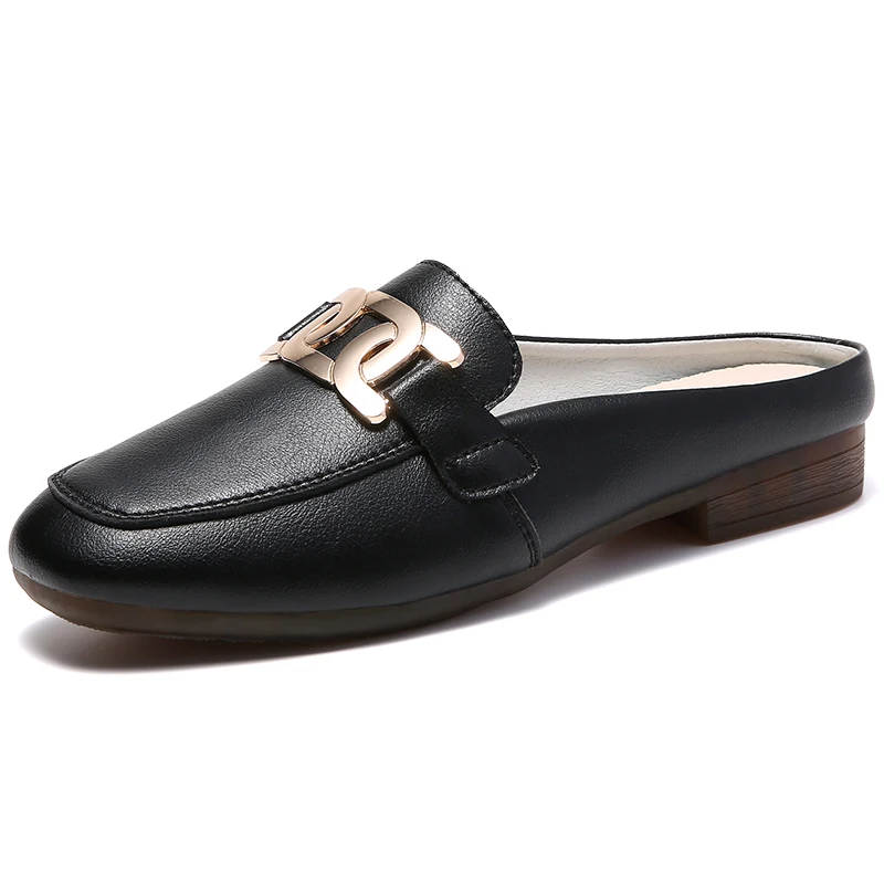 Women&#39;s Designer Casual Shoes Slip-on Ligheweight Half Loafers Ladies Flat Shoes - £119.29 GBP