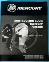 2019 Mercury Verado 200-400 400R Service Shop Manual  90-8M0133008 OEM - £239.79 GBP