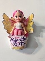 Zuru Sparkle Girlz Fairy Cupcake Doll 4.5 inch Mini Doll No.10011 - £7.10 GBP