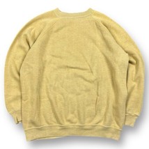 True Vintage Late 60s Penneys Towncraft Yellow Sweatshirt Creslan Sweater Large - £96.25 GBP