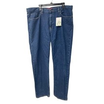 DC Men&#39;s Worker Relaxed Denim RID Pants Jeans Indigo Dark Size 38x34 - $49.50