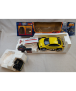 New Bright VW New Beetle Radio Control 1/16 Yellow battery charger Damag... - $69.29