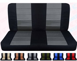 Two tone truck seat covers fits 1979-1989 Dodge W series W150-250-350 nice color - £62.94 GBP