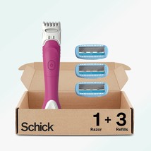 Schick Hydro Silk TrimStyle Moisturizing Razor for Women with Bikini Trimmer and - £29.40 GBP