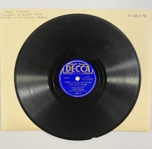 RUSS MORGAN  - THERE&#39;S A BRAND NEW PICTURE IN MY PICTURE FRAME 78 RPM Decca - $14.84