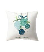 Anyhouz Pillowcase White Season Greetings Print Christmas Cotton Polyester - $566.91 MXN+