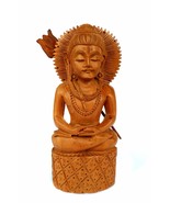 God Shiv With Trishul Figure Wooden Shiva Lord Shiva Hand Carved Wooden ... - $1,290.18 MXN
