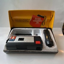 Kodak Pocket Instamatic 20 Camera Outfit A20RE Lens Extender Original Box - £6.28 GBP
