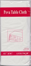 NEW AM Tablecloth 132cm x 178cm (132cm x 178cm) - White - £3.99 GBP