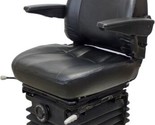 Backhoe Seat Black Vinyl Fits John Deere 310G 310J 310SG 315SG 315SJ 325... - $1,069.99