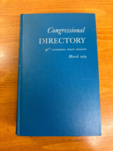 March 1969 Congressional Directory -- 91st Congress 1st Session -- Hardc... - £22.34 GBP