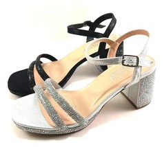De Blossom Nelly-6 Embellished Mid Heel Platform Dress Sandal Choose Sz/... - $79.00